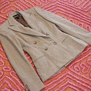 Vintage Ralph Lauren Collection Classics designer double breasted wool jacket